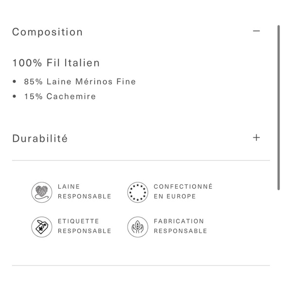 Rosae Paris Cardigan Size 1 - Picture 7 of 7